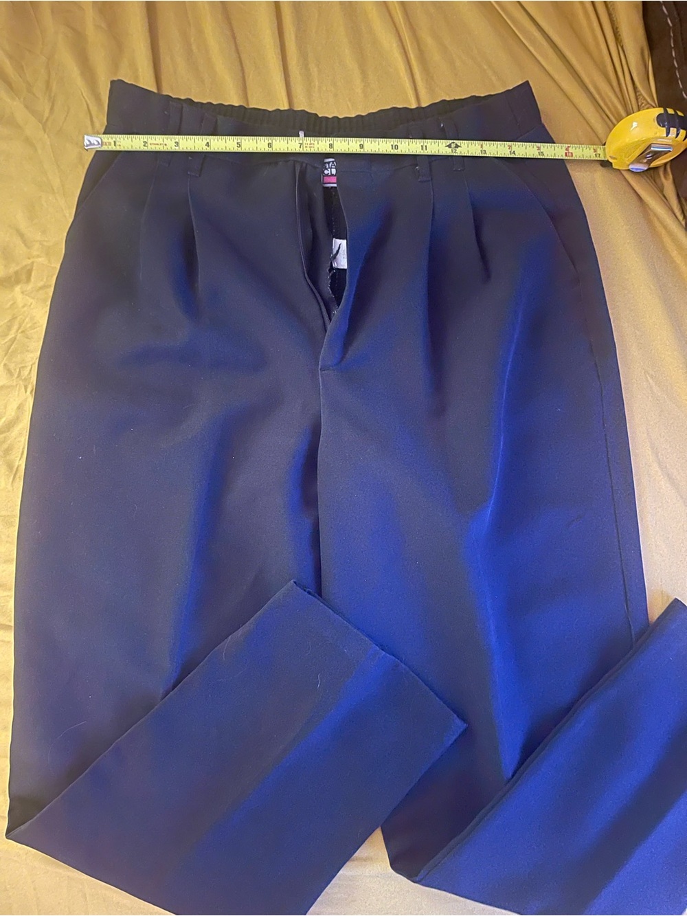 Tailored Straight-Leg Women's Dress Pants in Black